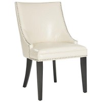 Safavieh Mercer Collection Afton Side Chair, Flat Cream