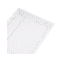 Staples 886408 Premium Arc Notebook System Refill Paper 5.5-Inch X8.5-Inch 50 Sh. Collegeruled