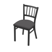 Holland Bar Stool Co. 610 Contessa 18 Chair With Pewter Finish And Canter Storm Seat