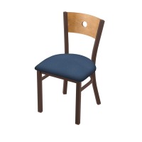 Holland Bar Stool Co. 630 Voltaire 18 Chair With Bronze Finish, Medium Back, And Rein Bay Seat