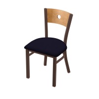 Holland Bar Stool Co. 630 Voltaire 18 Chair With Bronze Finish, Medium Back, And Canter Twilight Seat