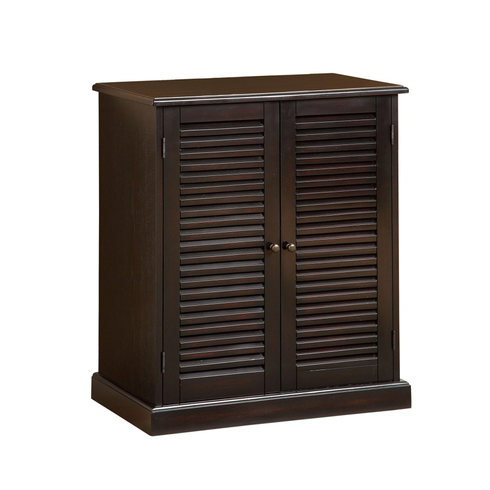 Furniture Of America Laires Shoe Cabinet, Oak