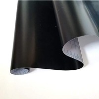 Classic Touch Zip Tac Self-Adhesive Shelf Liner - 9Ft X17.75In (Black)