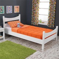 Kidkraft Addison Wooden Twin Size Bed, Childrens Furniture - White, Gift For Ages 3+