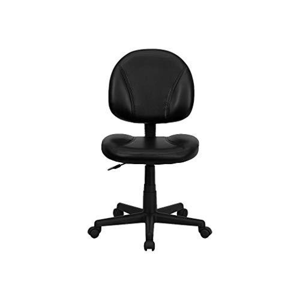 Flash Furniture 88Bk Faux Leather Task Chair Black (Bt688Bk)