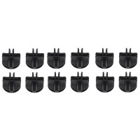 12 Black Connector Wire Snap Grid Storage Cube Unit New