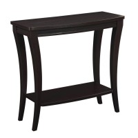 Convenience Concepts Newport Console Table With Shelf, Espresso