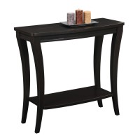 Convenience Concepts Newport Console Table With Shelf, Espresso