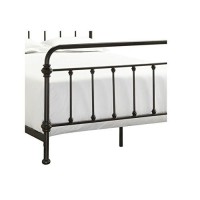 Tribecca Home Wrought Iron Bed Frame Dark Bronze Metal Queen Size Usa Vintage Look Shabby Chic French Country (Queen)