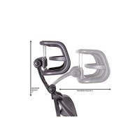 Engineered Now The Original Headrest For The Herman Miller Aeron Chair (H4 For Classic, Carbon)