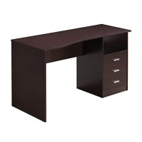 Techni Mobili Classic Computer Desk With Multiple Drawers, 29.5 X 23.6 X 51.2, Wenge