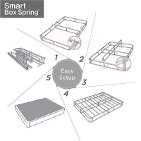 Zinus 9 Inch Metal Smart Box Spring / Mattress Foundation / Strong Metal Frame / Easy Assembly, Full