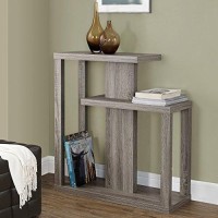 Monarch Specialties Dark Taupe Hall Console Accent Table, 32