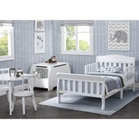 Delta Children Canton Toddler Bed, White