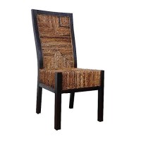 International Caravan Furniture Piece Dallas Abaca Weave Dining Chair
