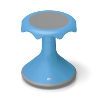 Vs America Hokki Stool, Flexible Ergonomic Seating Stool For Kids And Adults, 15 Seat Height, Light Blue