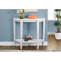 Monarch Specialties Console Table - Narrow Entry Table, 36 L (White)