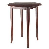 Winsome Piece Fiona Back Stool, Brown