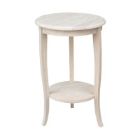 International Concepts Cambria End Table, Unfinished
