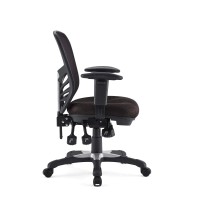 Modway Articulate Ergonomic Mesh Office Chair In Brown
