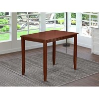 Buckland Counter Height Rectangular Table 30X48 In Mahogany Finish