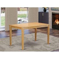Capri Rectangular Counter Height Dining Table 36X60 With Solid Wood Top