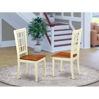 7 Pc Dining Room Set-Dining Table With Leaf And 6 Kitchen Dining Chairs