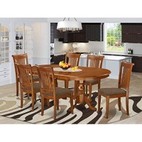 7 Pc Formal Dining Room Set-Dining Table Plus 6 Dining Chairs