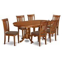 7 Pc Formal Dining Room Set-Dining Table Plus 6 Dining Chairs