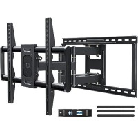 Mounting Dream Ul Listed Tv Wall Mount Bracket For Most 42-90 Inch Tvs, Full Motion Tv Mount With Articulating Arms, Max Vesa 600X400Mm And 132 Lbs, Fits 16, 18, 24 Studs, Md2298