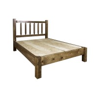 Montana Woodworks Homestead Collection California King Platform Bed, Stain & Clear Lacquer Finish