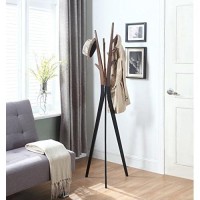 Proman Products Santa Clara Coat Rack, Black Brown (Ct16537)