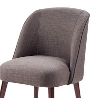 Madison Park Bexley Rounded Back Dining Chair Charcoal See Below