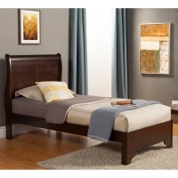 Alpine Furniture West Haven Sleigh Bed Twin Size