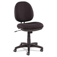 Alera In4811 Interval Swiveltilt Task Chair, 100% Acrylic With Tone-On-Tone Pattern, Black