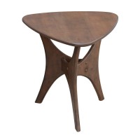 Ink+Ivy Blaze Accent Tables - Wood Side Table - Pecan, Mid-Century Modern Style End Tables - 1 Piece Small Tables For Living Room
