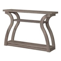 Monarch Specialties , Hall Console, Accent Table, Dark Taupe, 47L