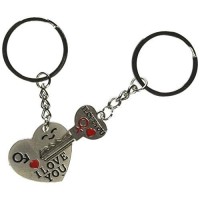 Generic Key To My Heart Cute Couple Keychain (Bety84944-F)