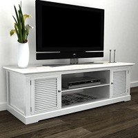 Vidaxl White Wooden Tv Stand