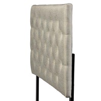 Baxton Studio Viviana Headboard, Queen, Light Beige