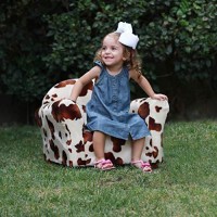 Keet Microsuede Childrens Chair, Roundy, Pony