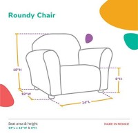 Keet Microsuede Childrens Chair, Roundy, Pony