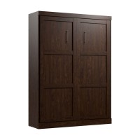 Bestar Pur Queen Murphy Bed, 65-Inch Space-Saving Wall Bed For Guest Room Or Home Office
