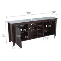 Inval Wood 60 Tv Stand In Espresso-Wengue