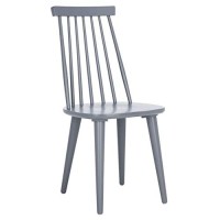 Safavieh American Homes Collection Burris Country Farmhouse Grey Spindle Side Chair (Set Of 2)
