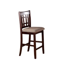 Poundex Pub High Chairs, Rosy Brown