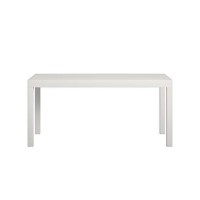 Ameriwood Home Parsons Modern Coffee Table, White