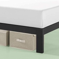 Zinus Arnav Metal Platform Bed Frame With Headboard / Wood Slat Support / No Box Spring Needed / Easy Assembly, King