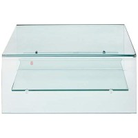 Christopher Knight Home Atticus Tempered Glass Coffee Table, Clear