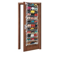 Colibyou Naturally Home Over The Door Shoe Rack W 12 Layers That Holds Up To 36 Pairs Of Shoes